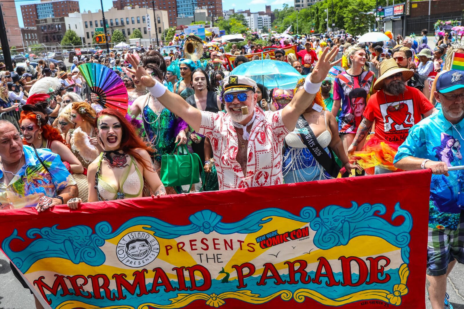 Sexy, Freaky, Silly Sea Creatures Party All Day at Coney Island’s Mermaid Parade
